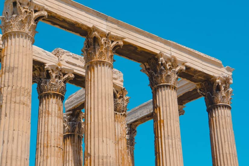 ویژگی های معماری یونان